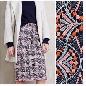 Svetla Lace Pencil Skirt by Moulinette Soeurs from Anthropologie - Size 4 Petite
